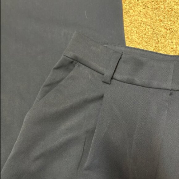 ANN TAYLOR LOFT THE PLEATED WIDE LEG PEYTON PANT DEEP SPACE BLUE NAVY 6 T - Picture 5 of 7